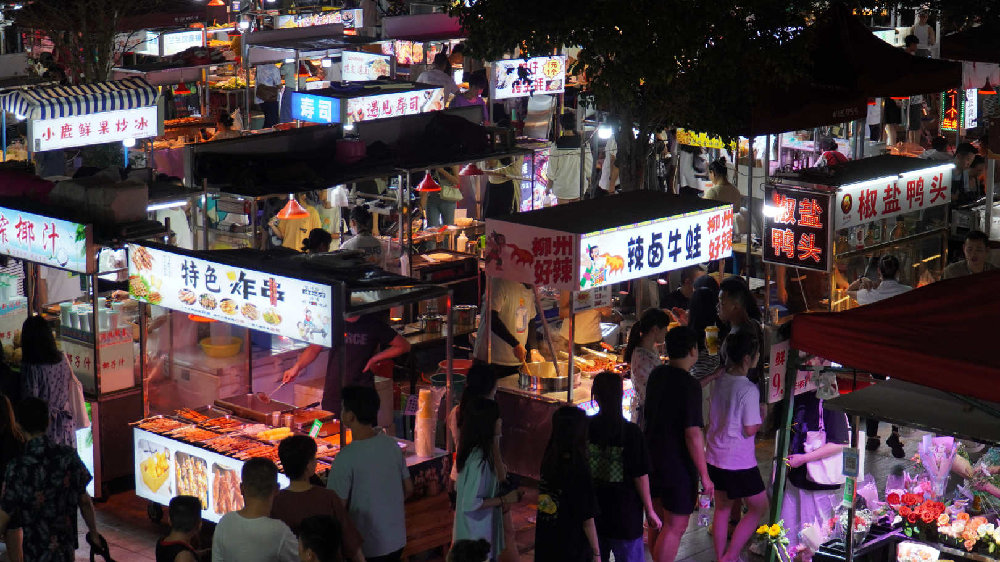 柳江夜市特色排档