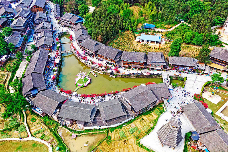 融水苗寨风情展馆