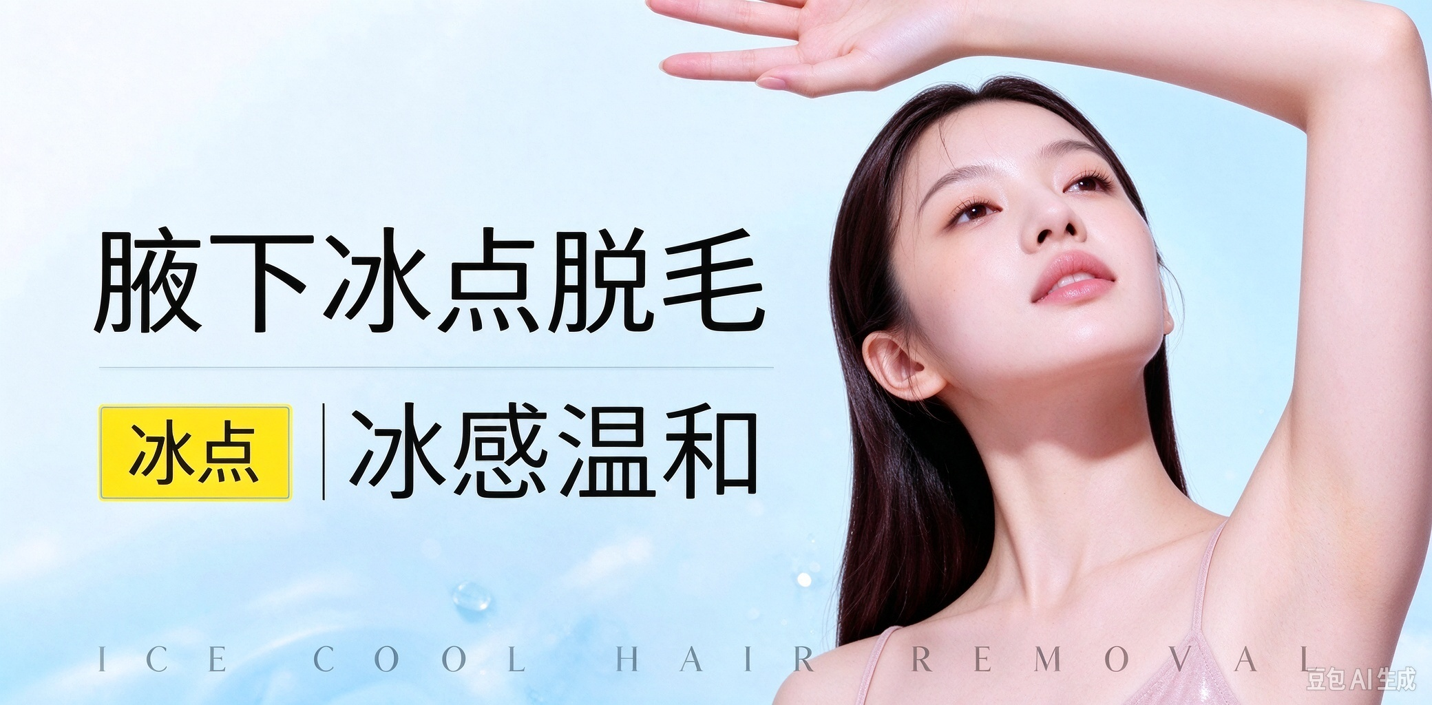 【6次卡】腋下冰点脱毛 冰感温和 可选6次