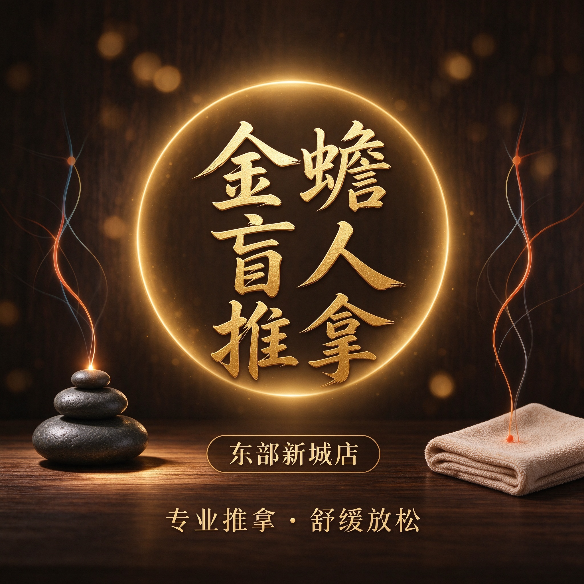 金蟾盲人推拿(东部新城店)