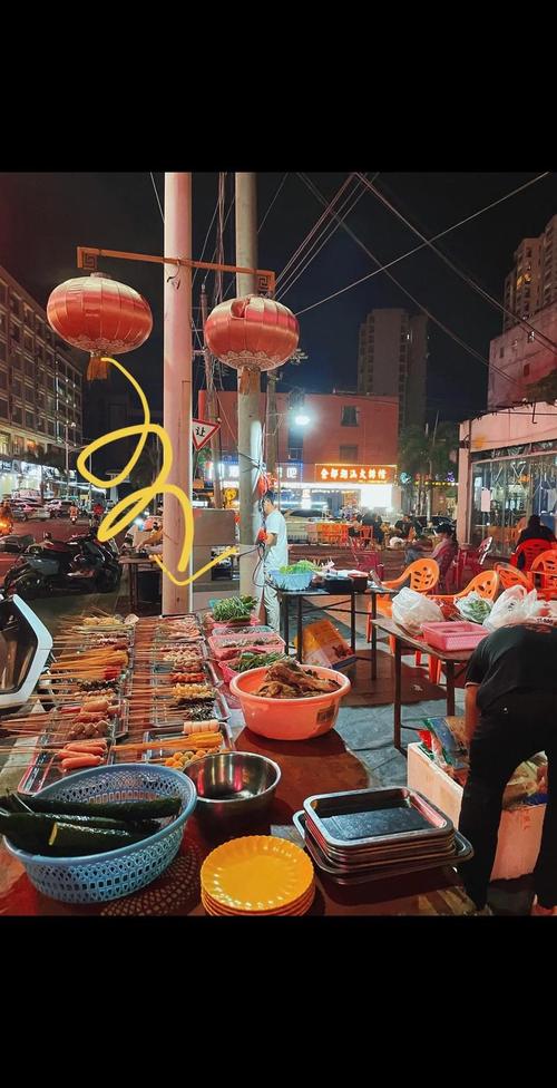 南昌船山路夜市
