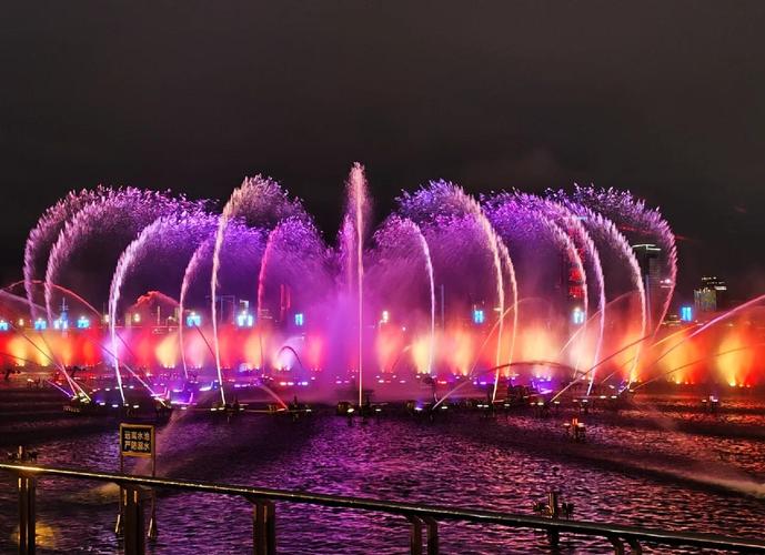 秋水广场音乐喷泉