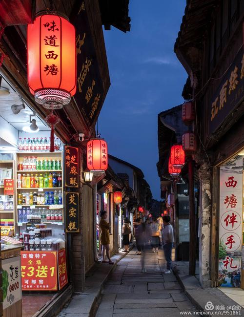 嘉善西塘古镇商店街
