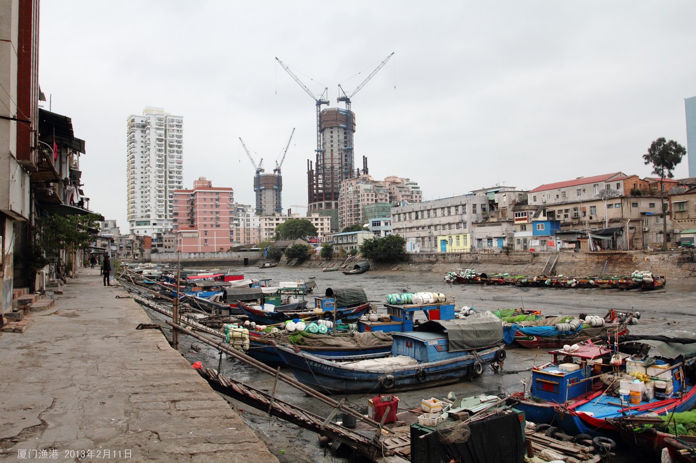 Shapowei Xiamen people harbor