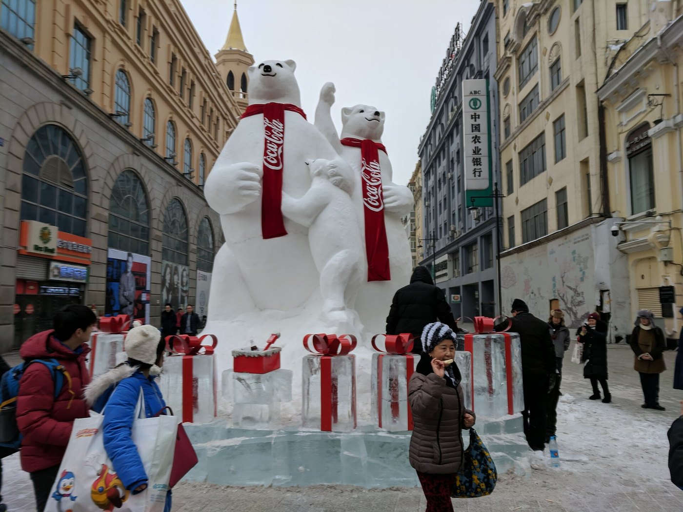 Harbin Winter Day: Warm Layers, Short Walks and City Lights