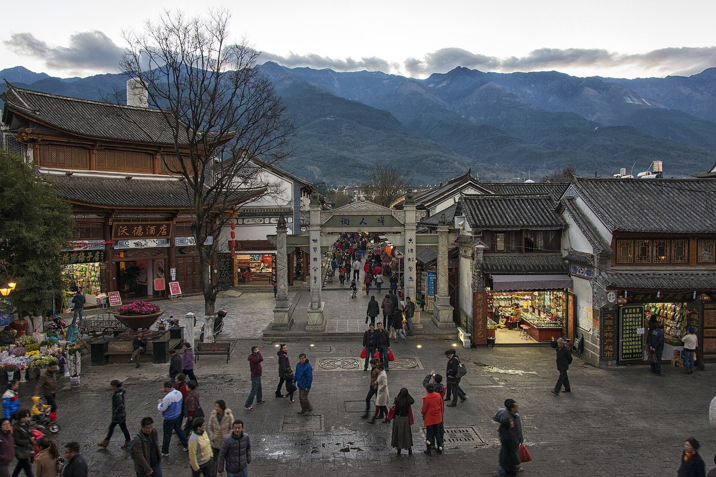 Dali ancient town Yunnan street