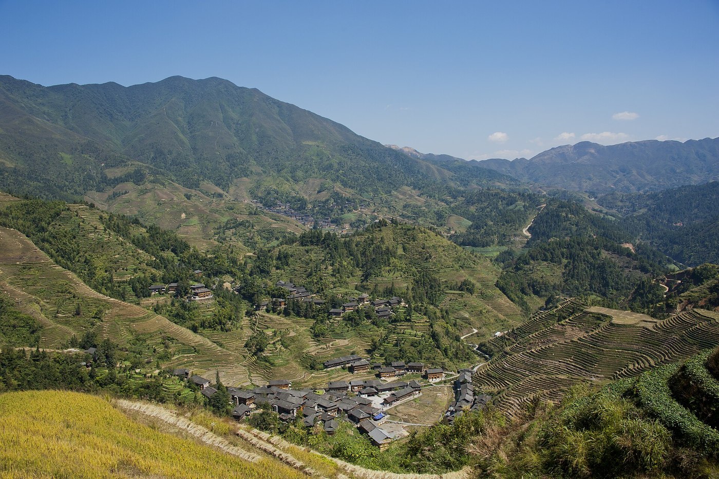Longsheng rice terraces village