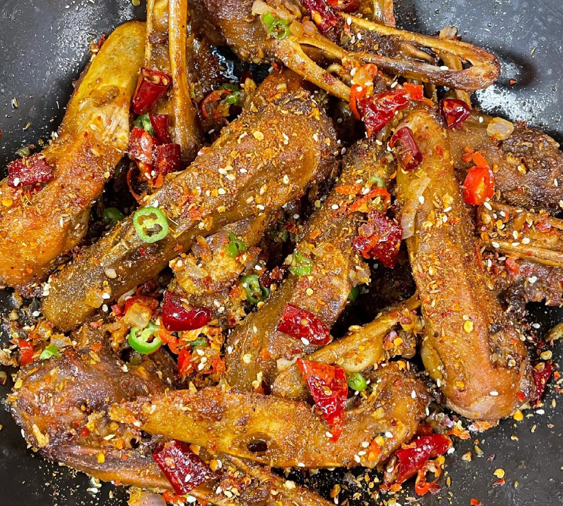 恒旭干锅辣鸭头