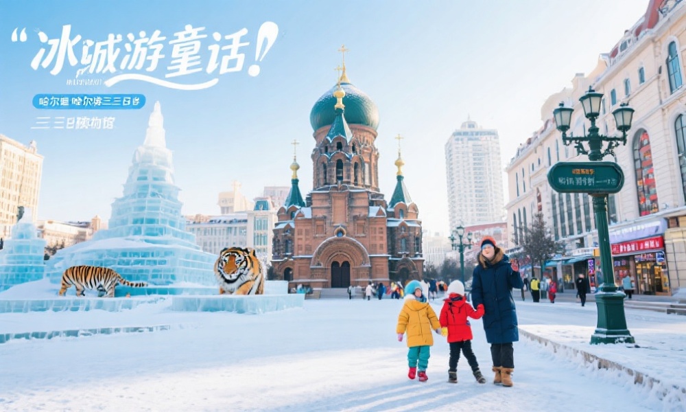 Ice City Fairy Tale | Harbin 3-Day 2-Night Family Ice and Snow Trip