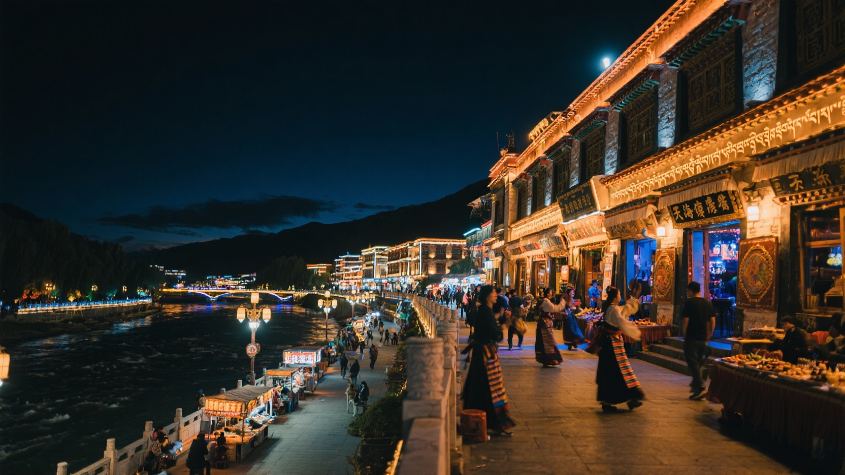 Lhasa Night Tour: No Lack of Oxygen | My Treasure Route from 6:00 PM to 11:30 PM, Compiled After Three Nights of Hiking (Including Night Photography Spots and Avoidance Tips)
