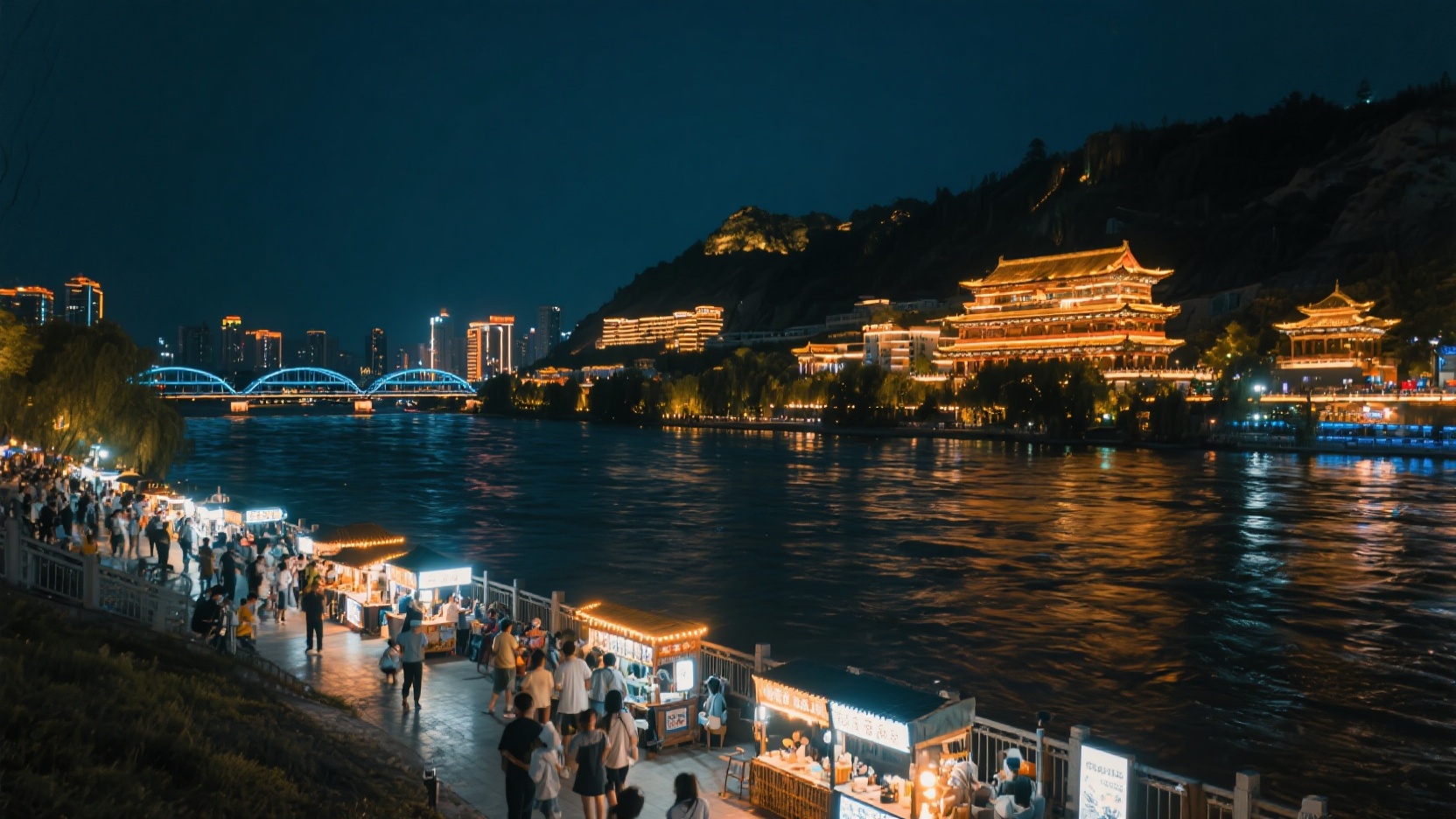 Six Nighttime Tour Stops in Lanzhou | A Checklist of Lesser-Known Routes Along the Yellow River (Summer Photography Guide) - Tested and Tested Over Three Nights
