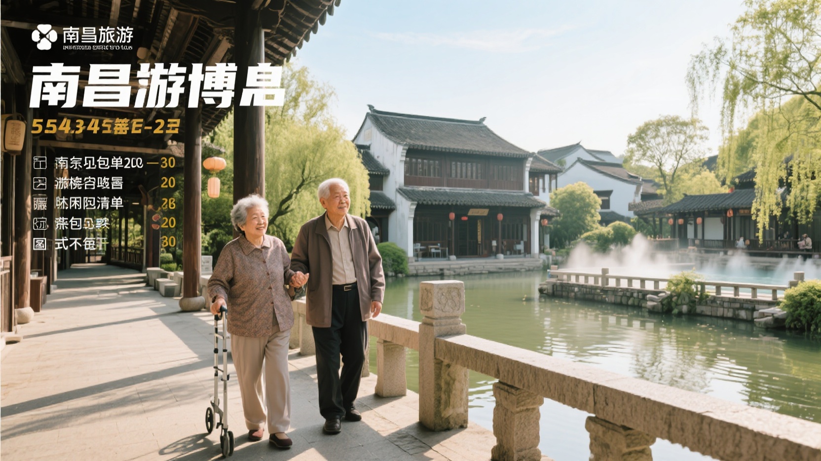 南昌慢游不累妈|带父母5天4晚亲测零爬楼路线(附银发打包清单20条)