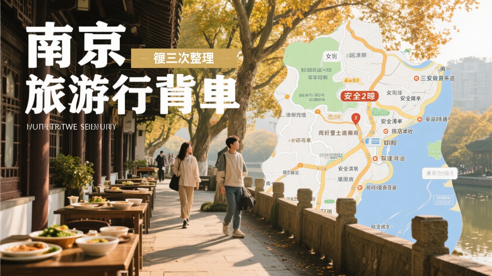 Mapa para viajar solo a Nanjing | Lista de seguridad para 3 días y 2 noches basada en mis tres viajes en solitario (apta para mujeres y hombres que viajan solos)
