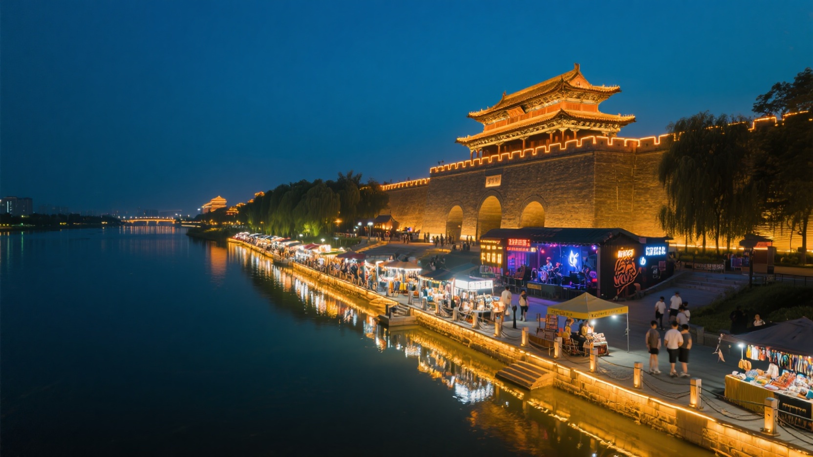 5-Hour Night Tour of Shijiazhuang | A Blogger's Personally Tested Route to Avoid the Mistakes from the Hutuo River Lights to the Rock Livehouse
