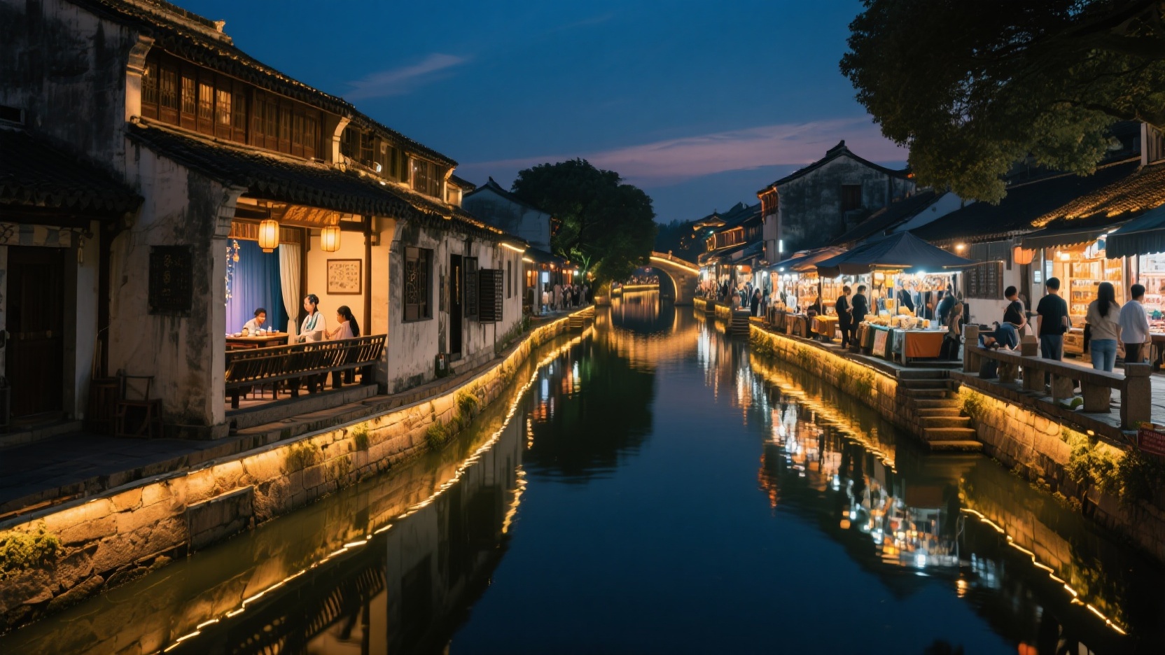 Don't just visit Cangqiao Bridge for a night tour of Shaoxing | A route I personally tested and compiled after three nights of research, including waterfront lights, night markets, and Yue Opera teaho