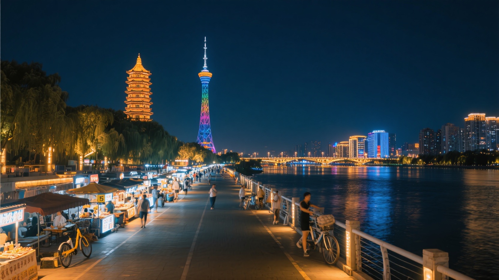 A Night Tour Route in Shenyang | A Tested and Reviewed Route from Hunhe River to Xita (Night Owl Version) (3 Nights' Guide)