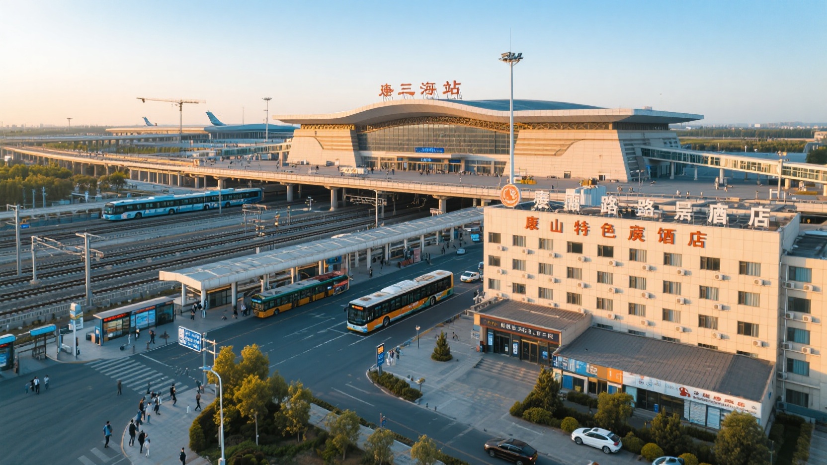 唐山枢纽旁住哪|高铁/机场/客运/公交 2公里亲测避坑清单(早班机/夜到必看)
