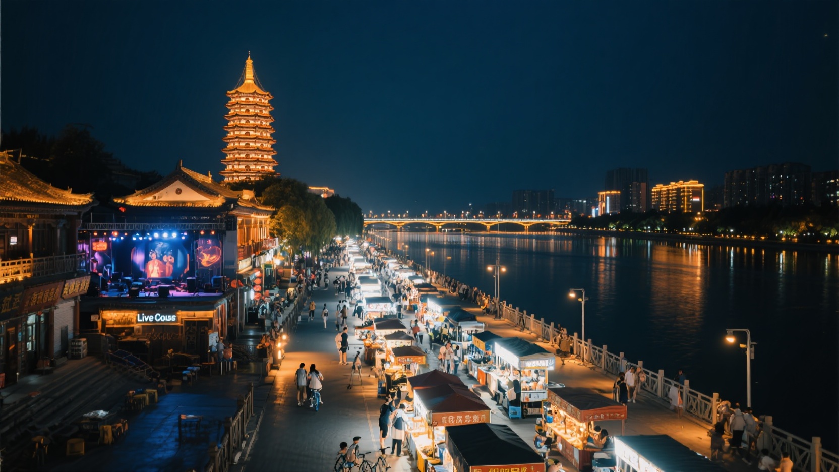 Taiyuan Night Tour Route | A Fenhe River-Night Market-Livehouse Route I Compiled After Three Nights of Observation (with a Checklist to Avoid Pitfalls)
