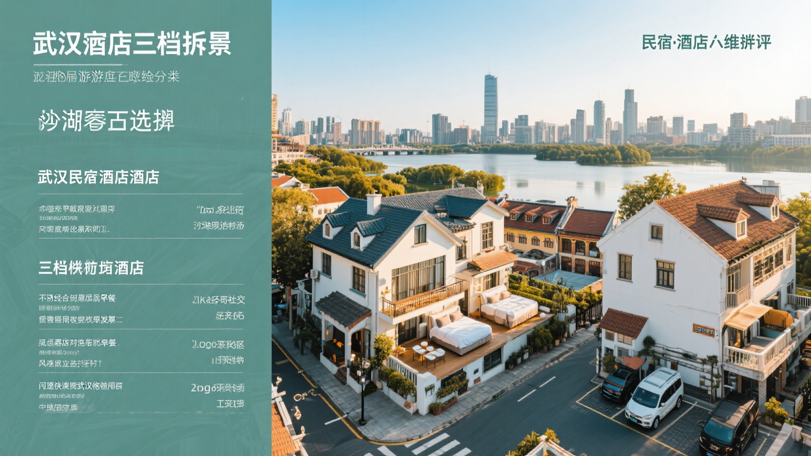 A breakdown of Wuhan's accommodation options across three tiers: a six-dimensional comparison of homestays and chain hotels (a checklist to avoid pitfalls).