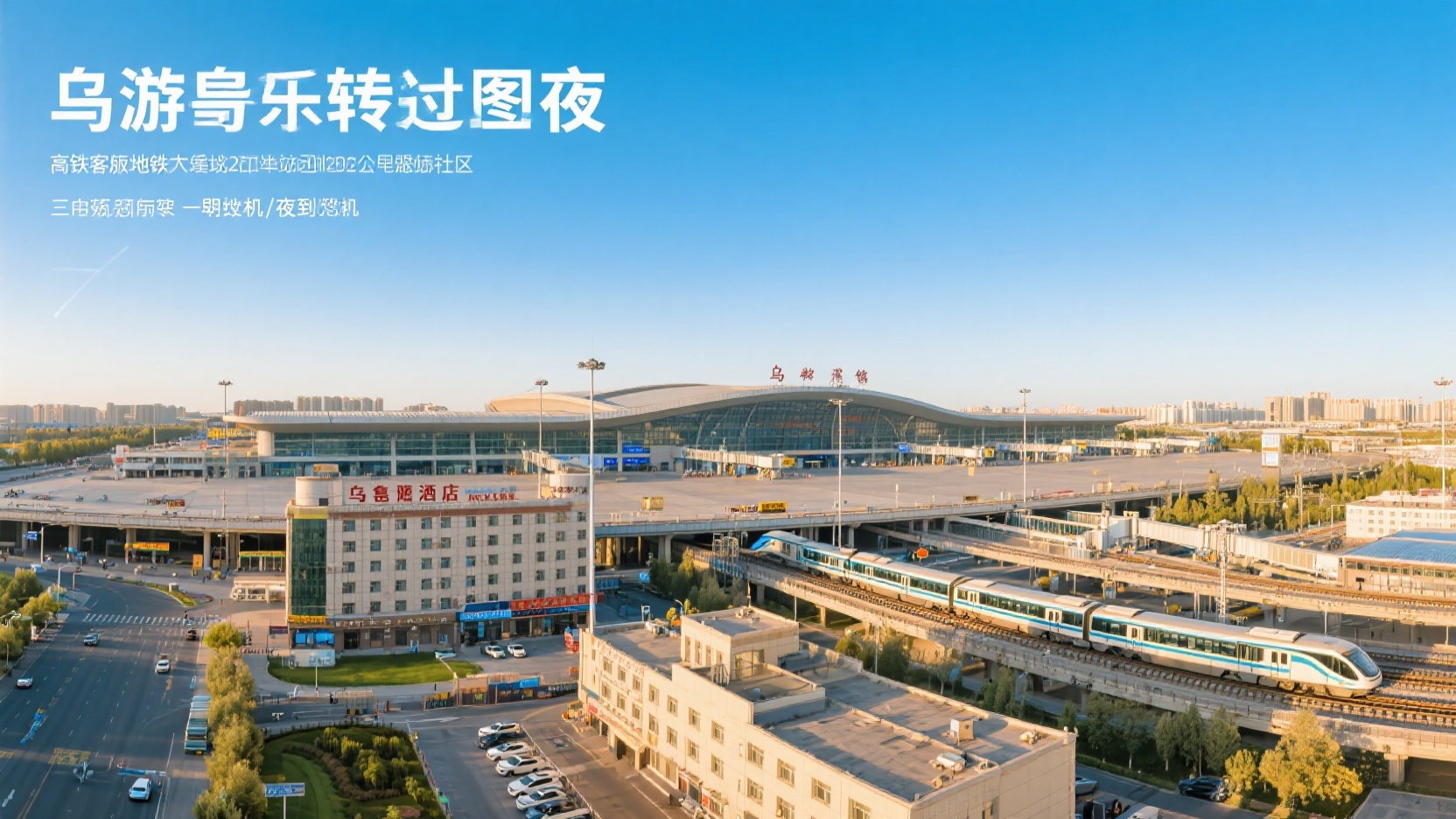 Urumqi Overnight Transit Map | A Checklist of Avoidable Pitfalls Within 2km of Four Major Transportation Hubs: Airport, High-Speed Rail, Passenger Transport, and Metro (Essential for Early Morning Fli