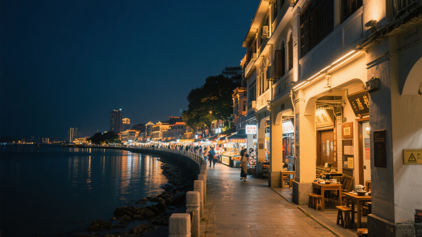厦门夜行地图|傍晚六点到深夜十一点半亲测路线(含夜拍机位+避坑清单)