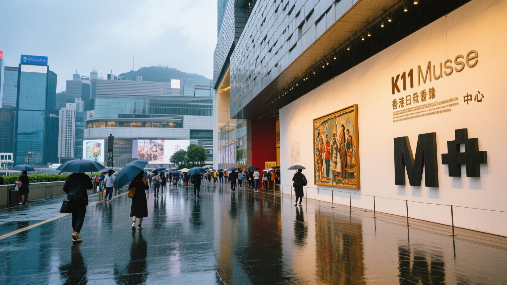 香港雨天别去挤海港城｜土著亲测这条不淋不湿鞋的文化艺术动线，别再被攻略骗了