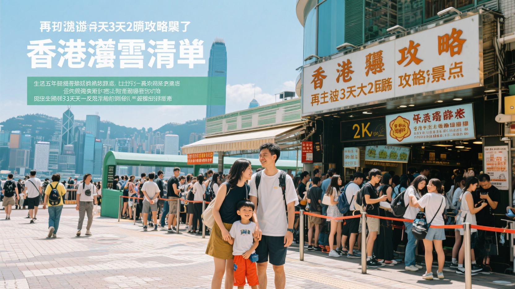 香港避雷清单｜别再被3天2晚攻略骗了：土著亲测该删该换全清单