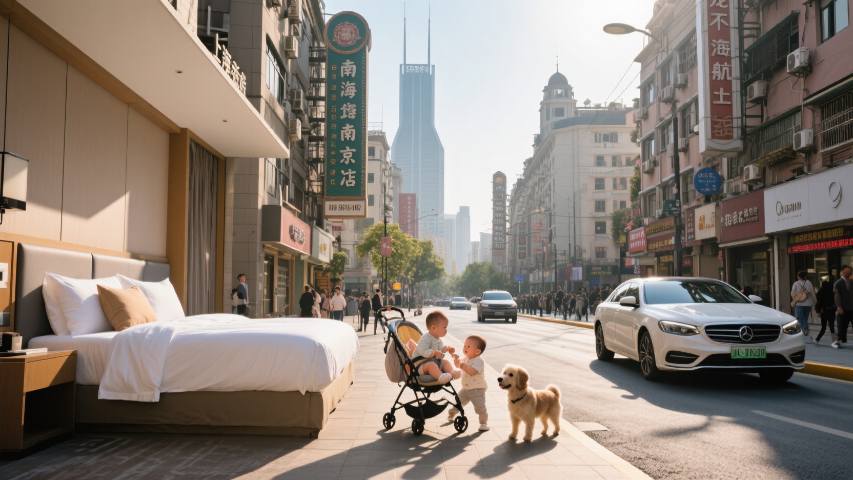 上海住宿别去南京东路|土著亲测:带娃带宠赶早班机该住这些反常识片区