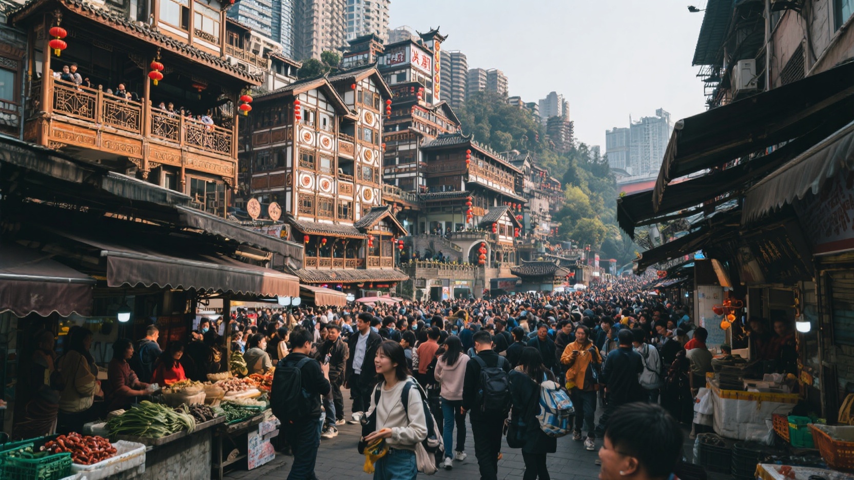 别去洪崖洞数人头｜土著亲测4天0门票反网红路线，别再被攻略骗了