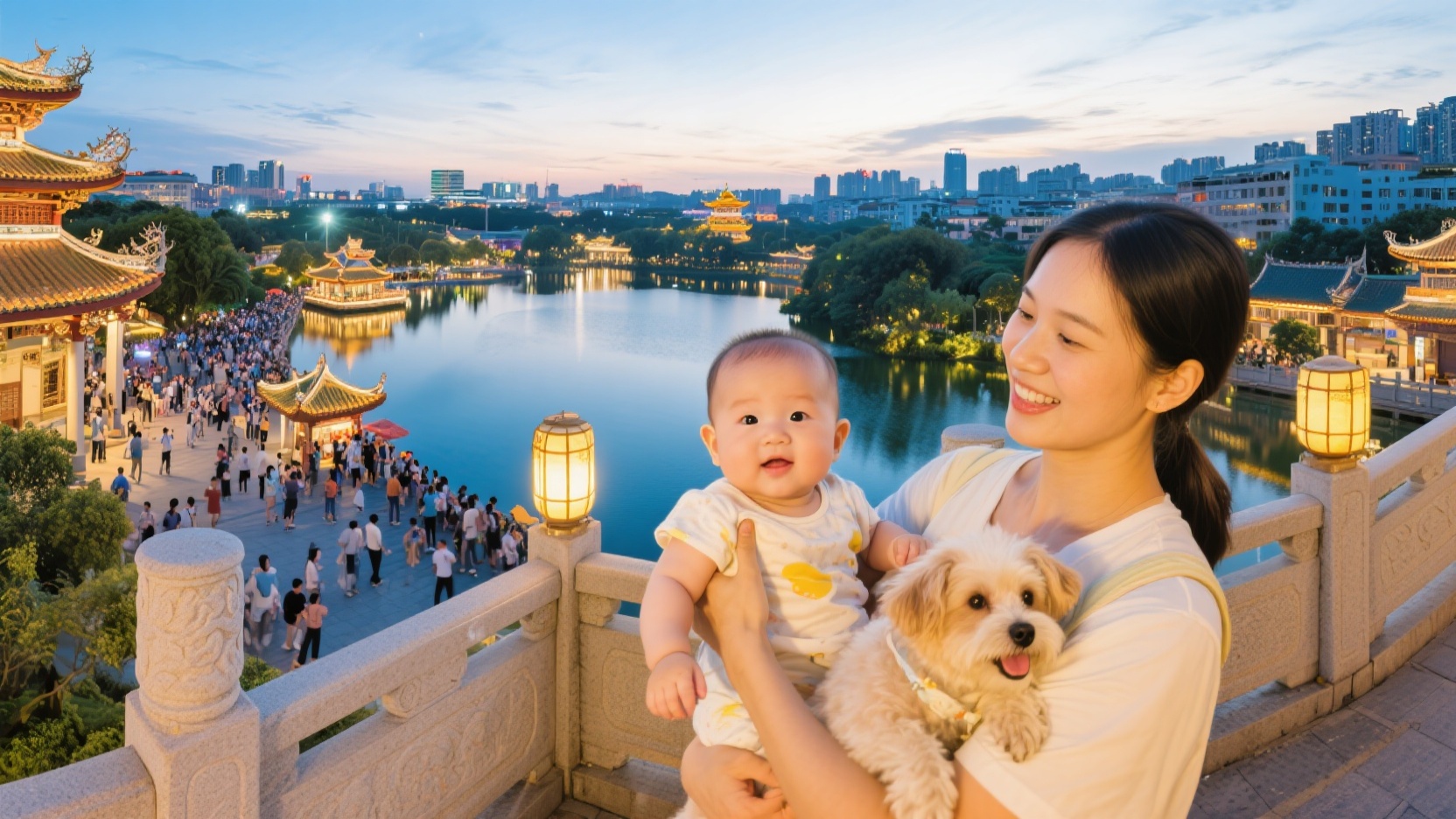Don't join the crowds at the Ancestral Temple and Thousand Lantern Lake | Local testimonial: Early morning flights with babies and pets, don't be fooled by travel guides when choosing accommodations i