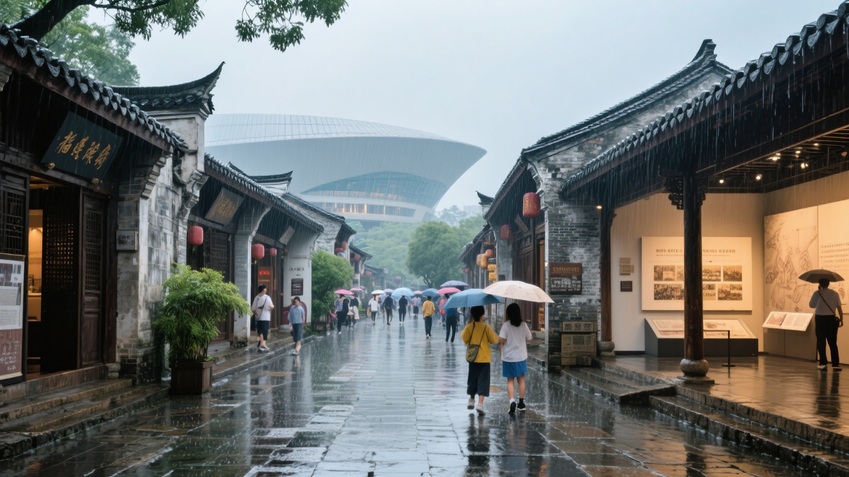 福州避雷雨天别去三坊七巷|土著亲测:一整天不淋不湿鞋的文化艺术路线