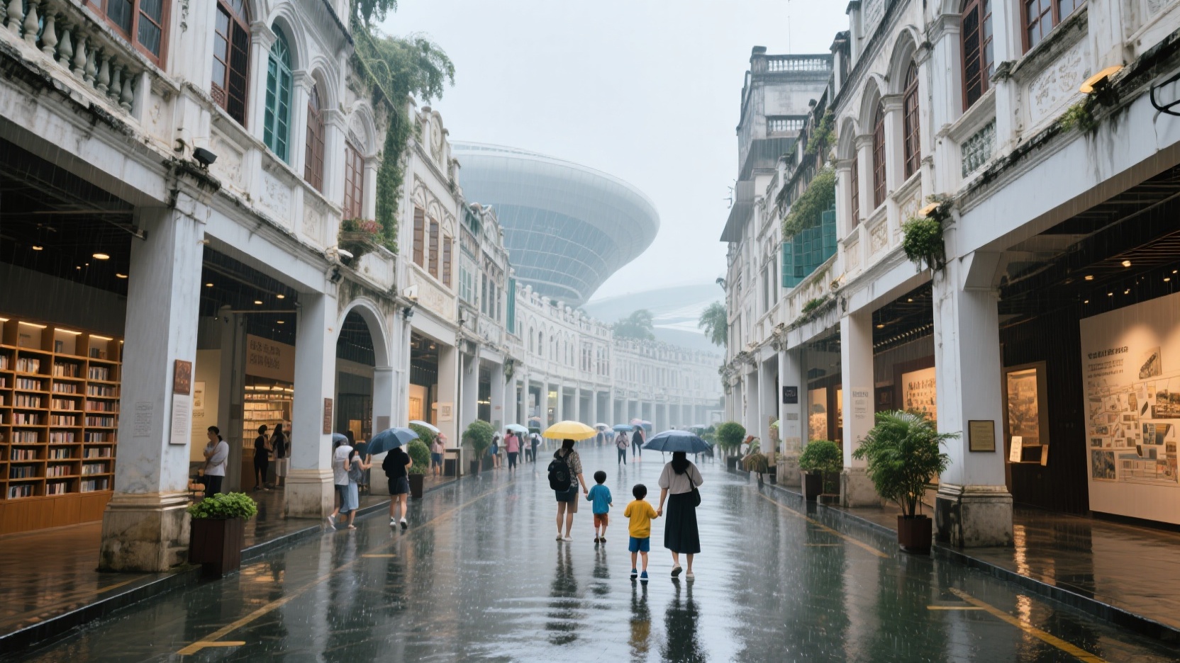 海口雨天别去骑楼|土著亲测:一整天不淋不晒不湿鞋的文化艺术室内路线