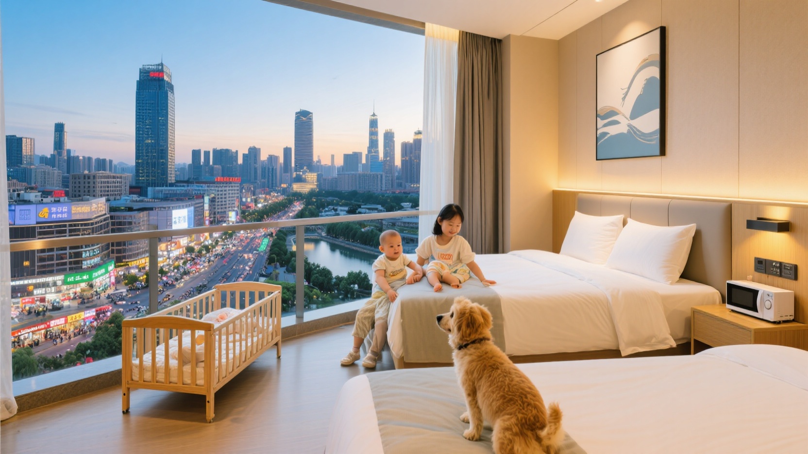 Avoid the crowds on Quancheng Road in Jinan | Local's firsthand experience: A list of unconventional accommodation options for traveling with kids and pets to catch early morning flights.