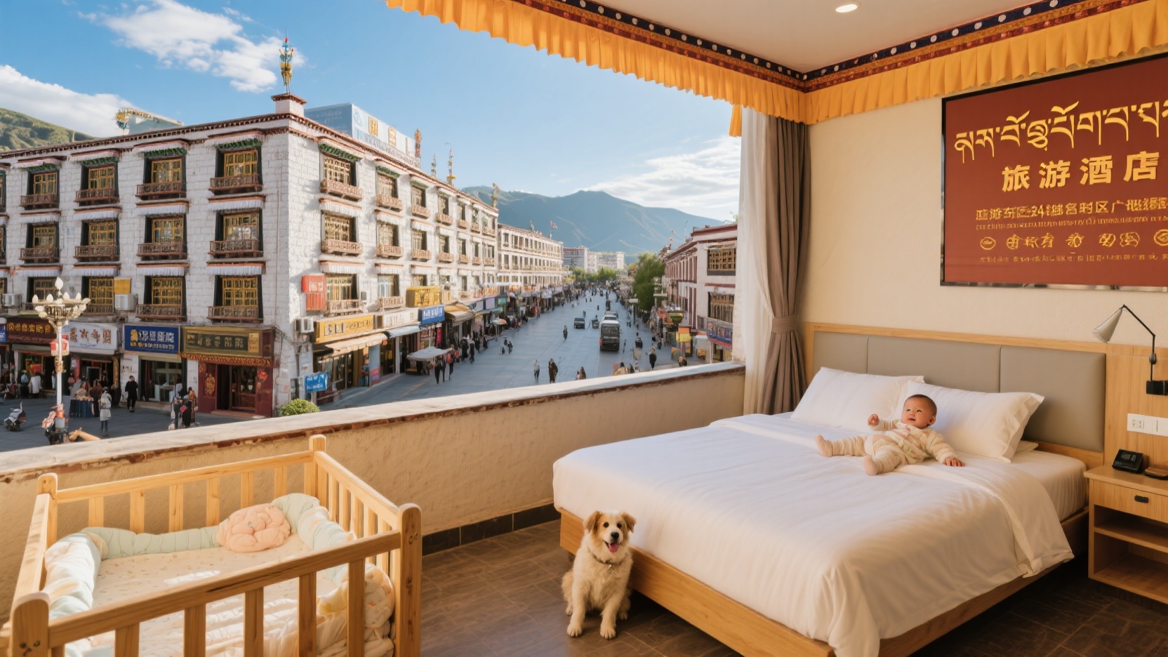 Lhasa Accommodation Avoidance Tips | Avoid Barkhor Street if you're traveling with infants or pets and arrive in the early morning. Locals recommend these 3 areas to avoid bad accommodations.