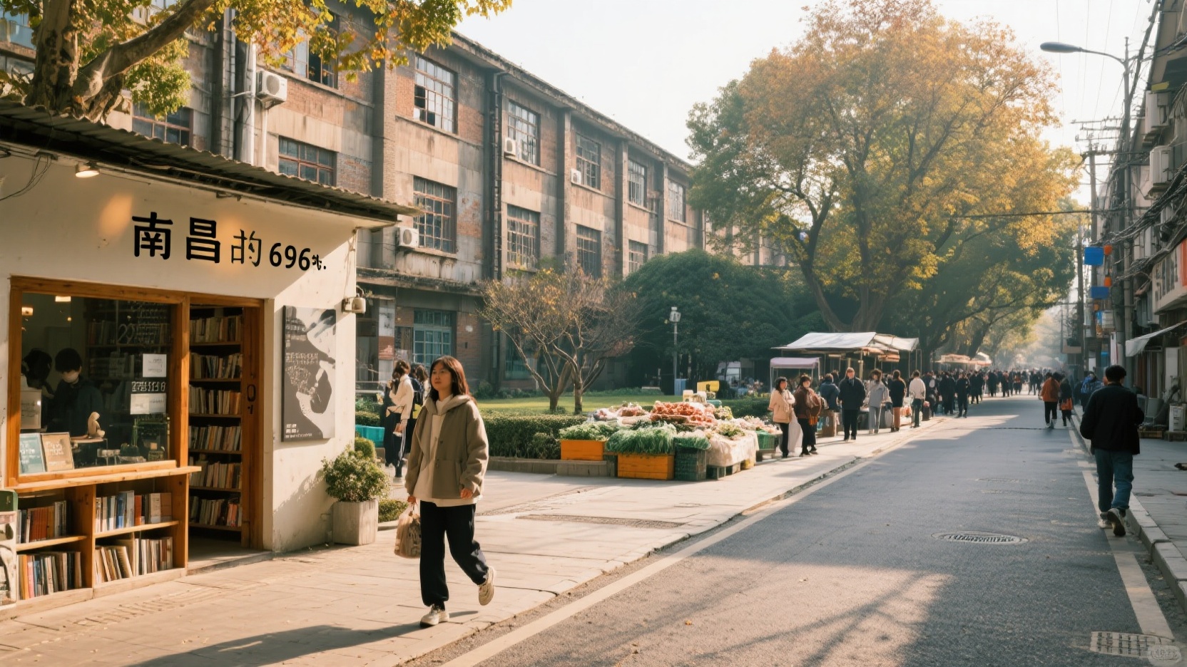 南昌文艺别去这 3 处|土著亲测避坑:江纺到文教路的 5 公里才是本地文青日常