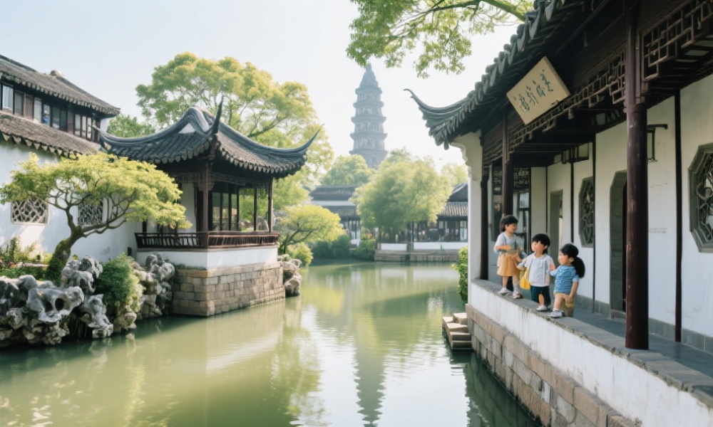 Suzhou Slow Travel | Gardens and Water Towns, a 3-Day, 2-Night Family-Friendly Cultural Tour