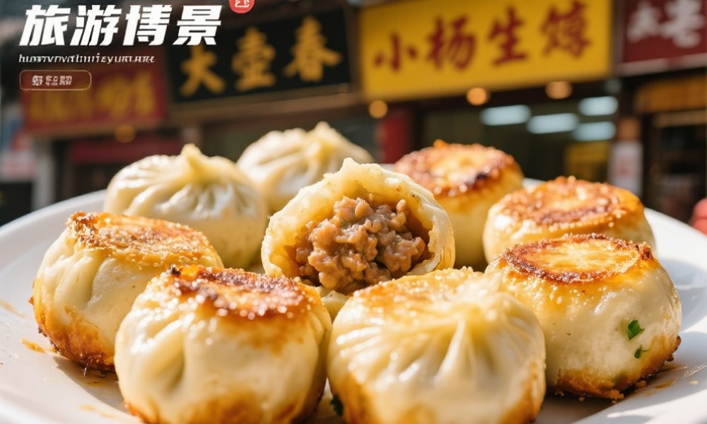 Golden and crispy! The magic of pan-fried buns.