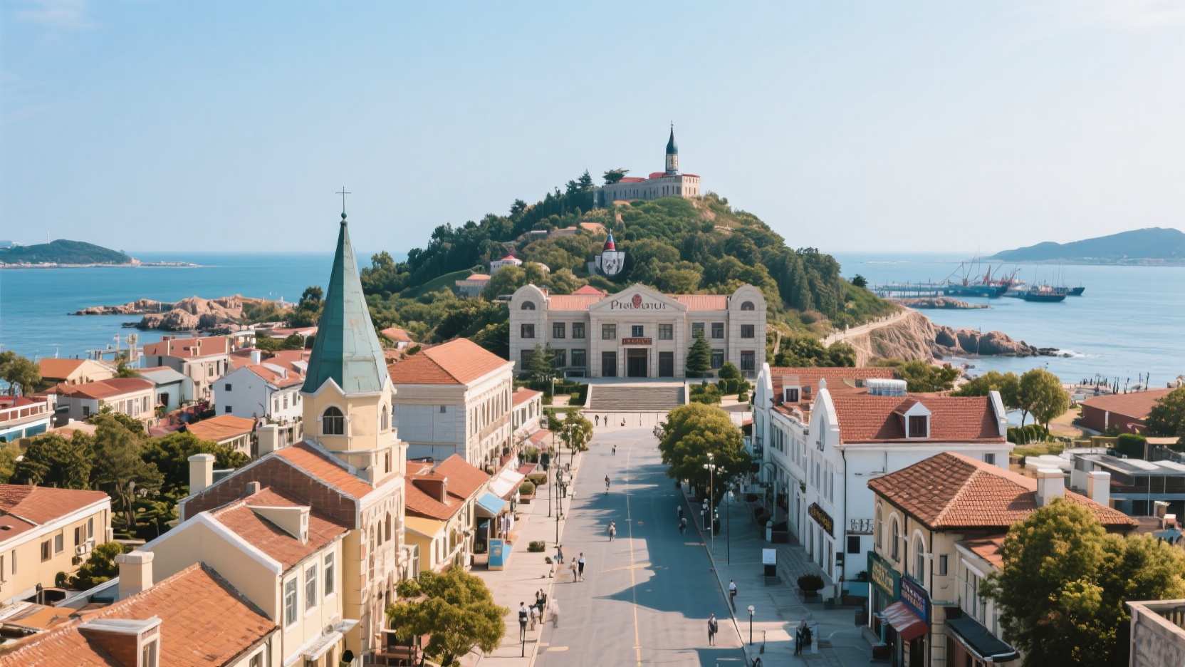 El encanto artístico de la ciudad portuaria | Un viaje cultural y artístico en Yantai: Saboreando los ecos históricos de la costa.