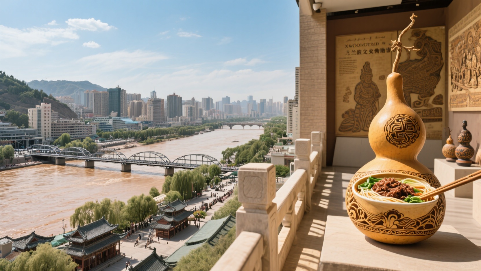 Lanzhou's Artistic Charm: A Cultural and Artistic Journey Exploring the Silk Road and Yellow River Intertwined in Lanzhou