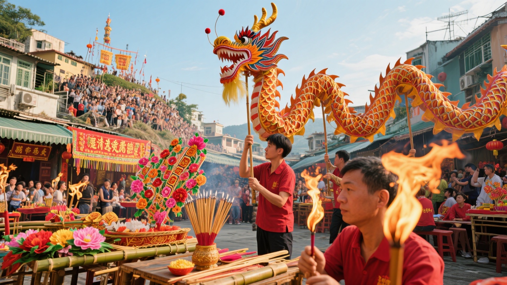 Following the Incense of Hong Kong: A Hands-on Tour of Intangible Cultural Heritage – Cheung Chau Buns, Tai Hang Fire Dragon, and Flower Pagoda Making