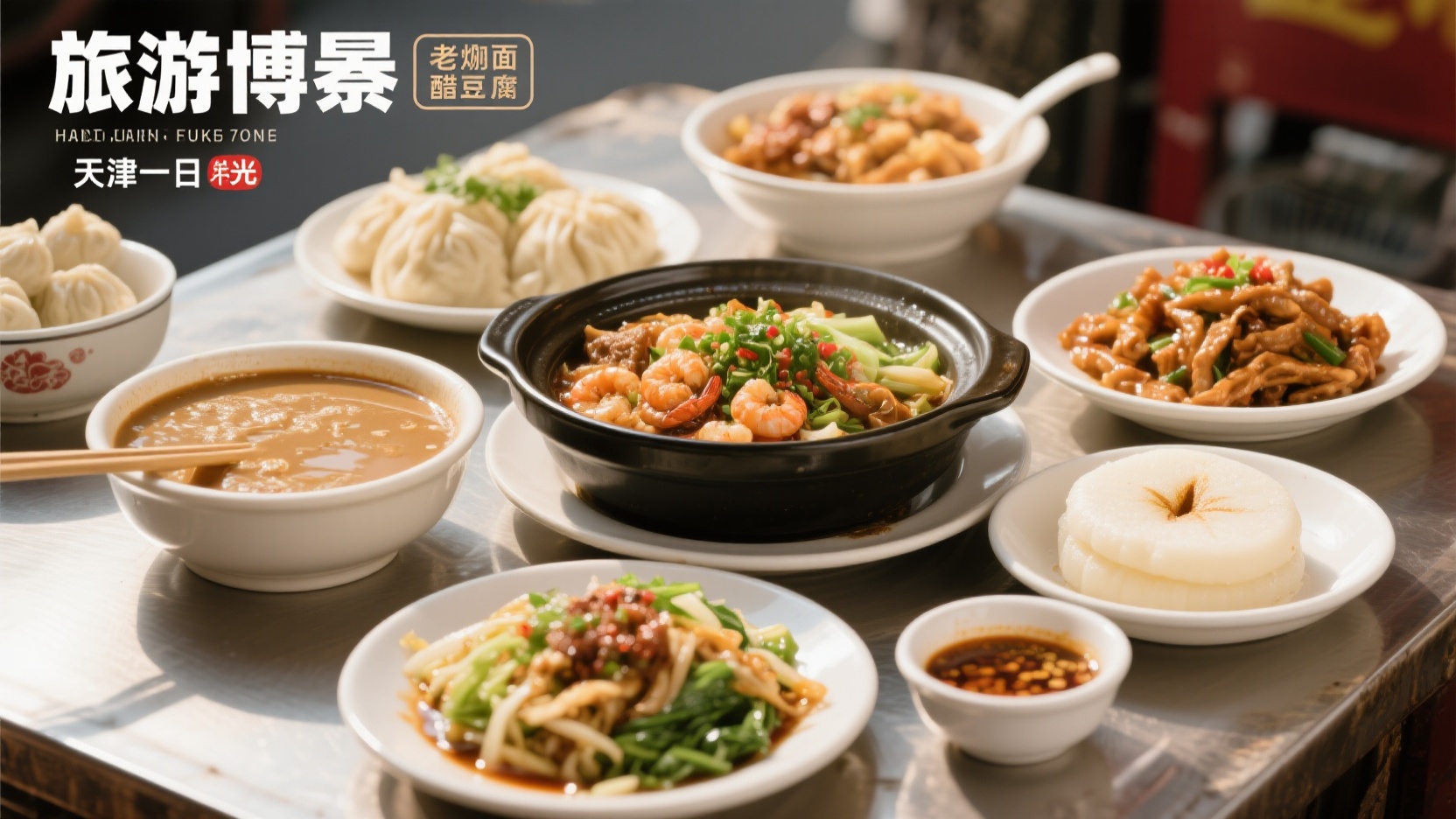 津门一日食光|从早点铺到砂锅摊,本地人餐桌上的一天七味
