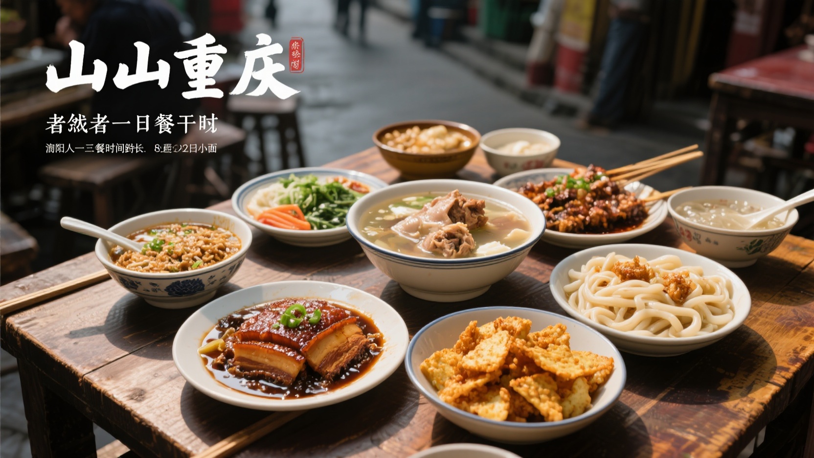 Twelve Hours of Dining in Chongqing: 8 Local Street Foods from Morning to Night
