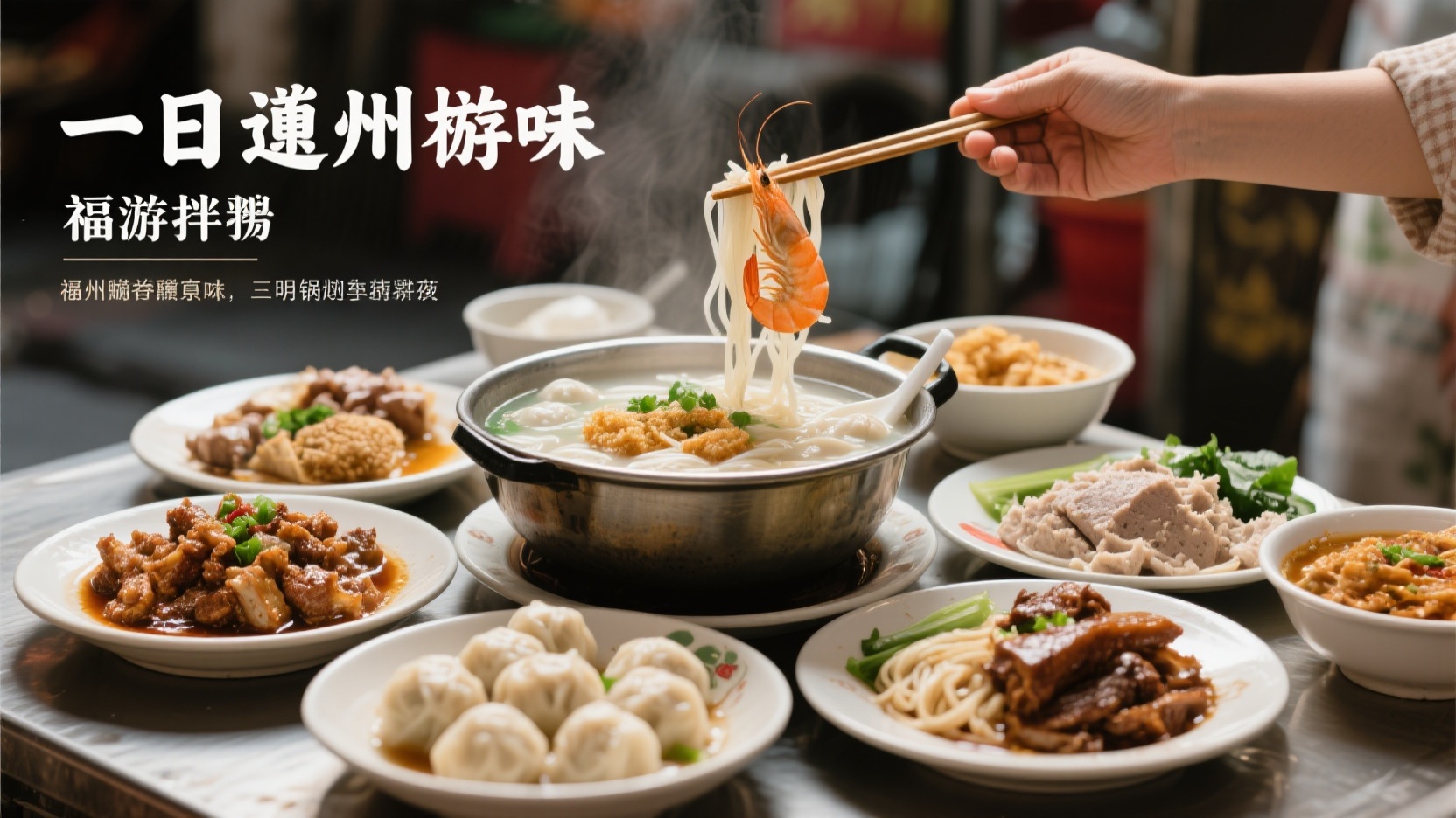 一日吃懂福州味|从清晨锅边到深夜捞化的市井食单