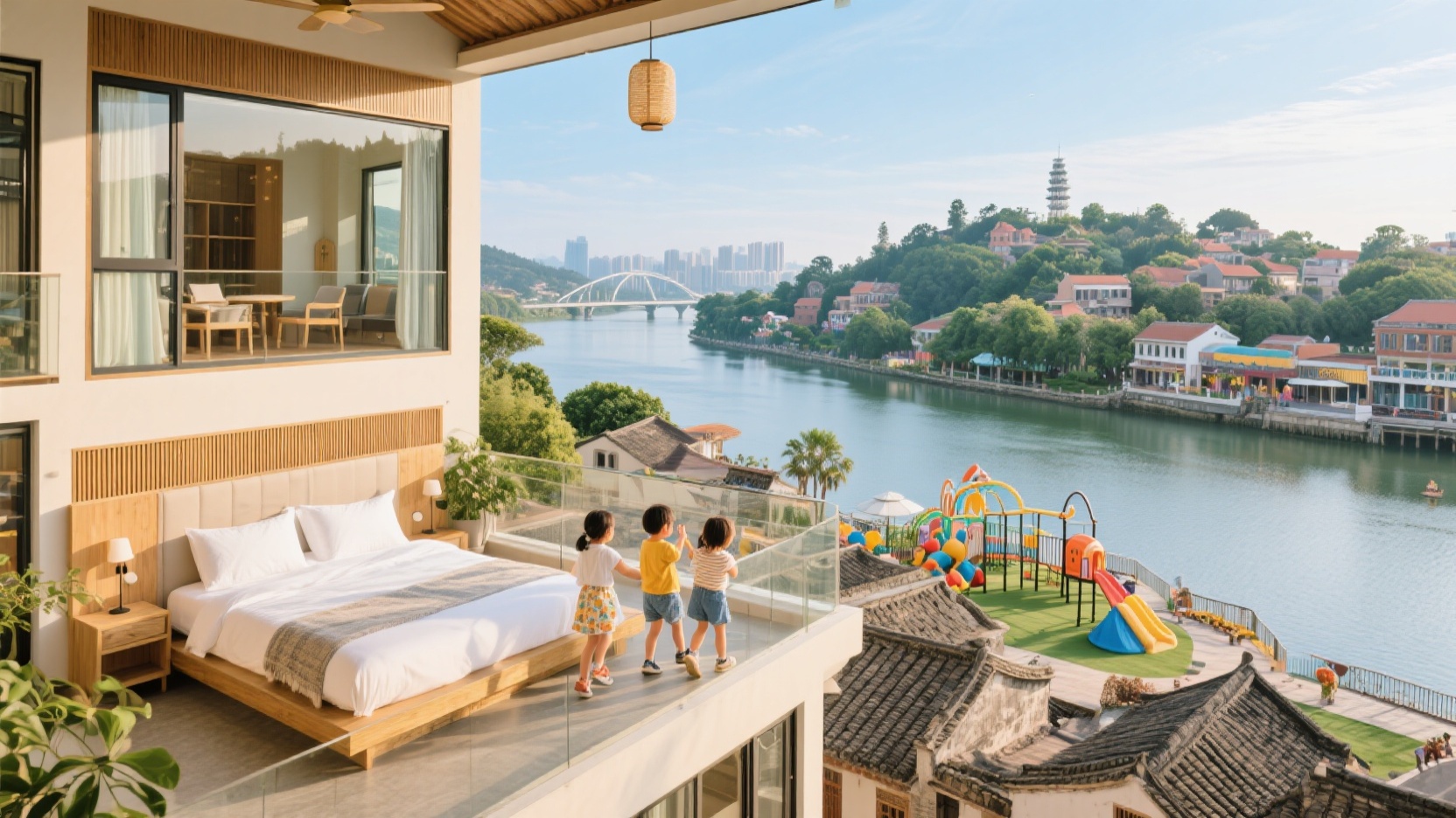 Fuzhou Family-Friendly Accommodation Guide: Four Selected Areas from River View Rooms to Areas Near Parks