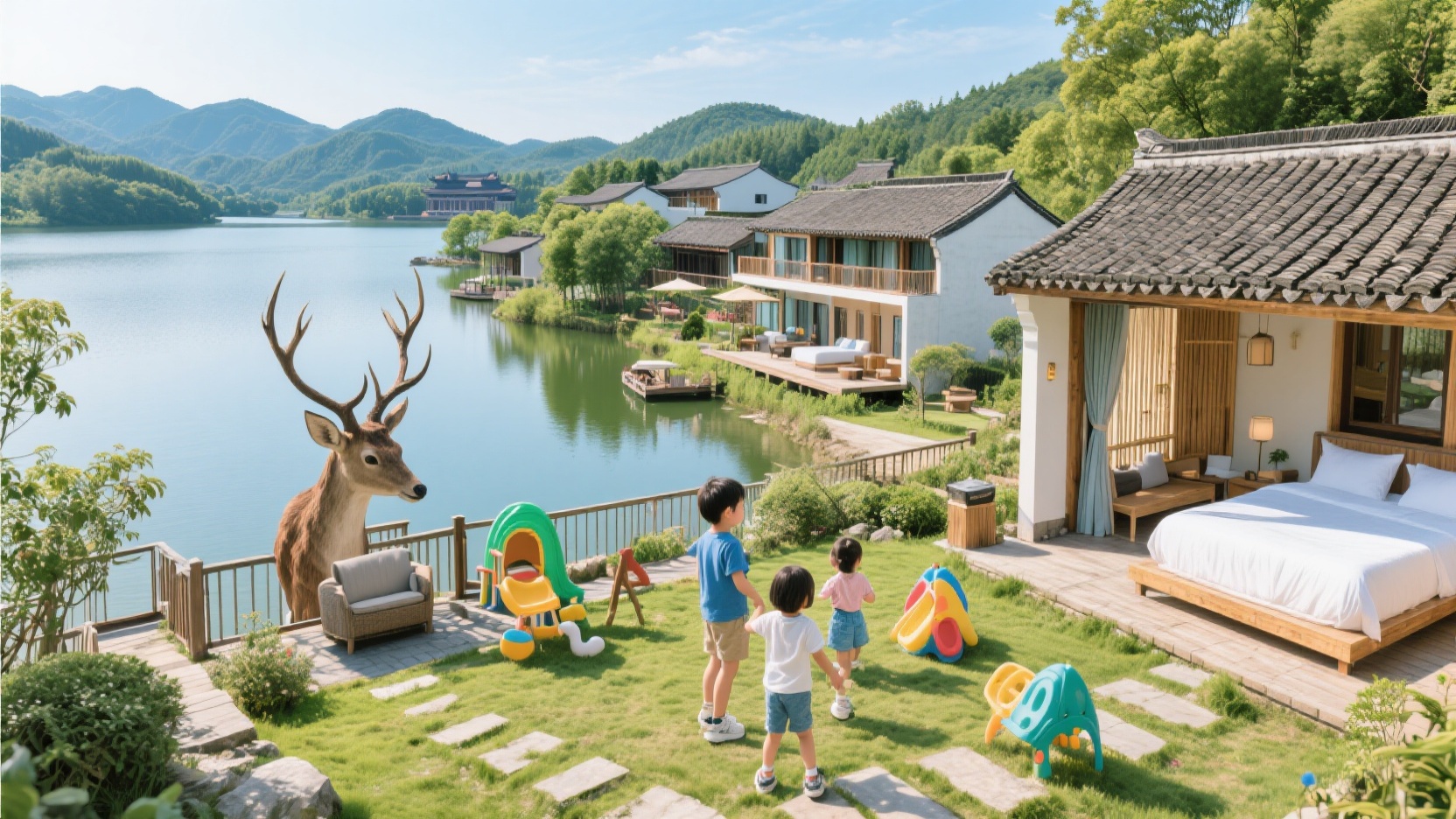 带娃住金华|四个特色住宿片区帮你省下半天门票