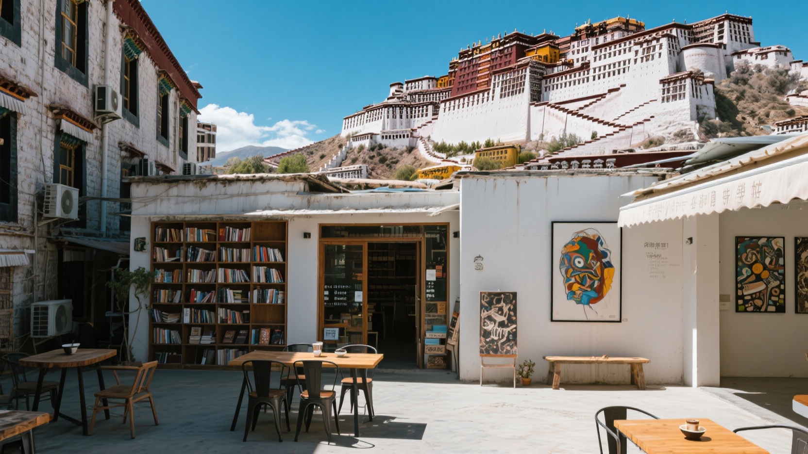 Lhasa's Artistic Hidden Corners: Private Art Museums, Independent Bookstores, and Old Factories – Another Side of the City