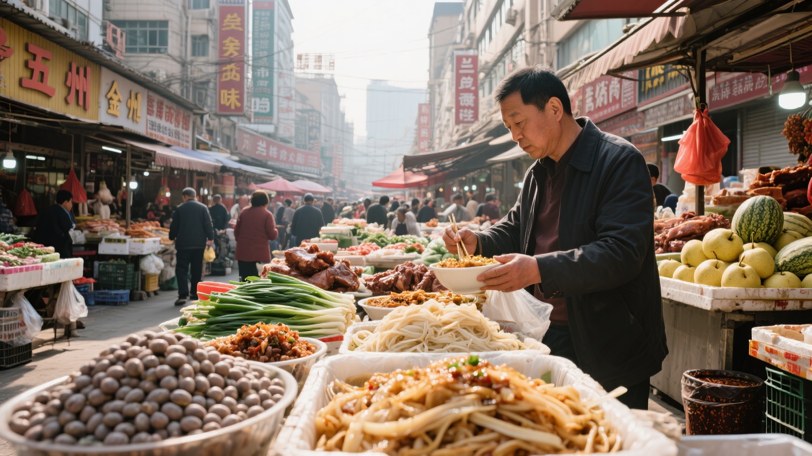 菜场里的金城味|五泉与张掖路市场里本地人常买的 9 样吃食