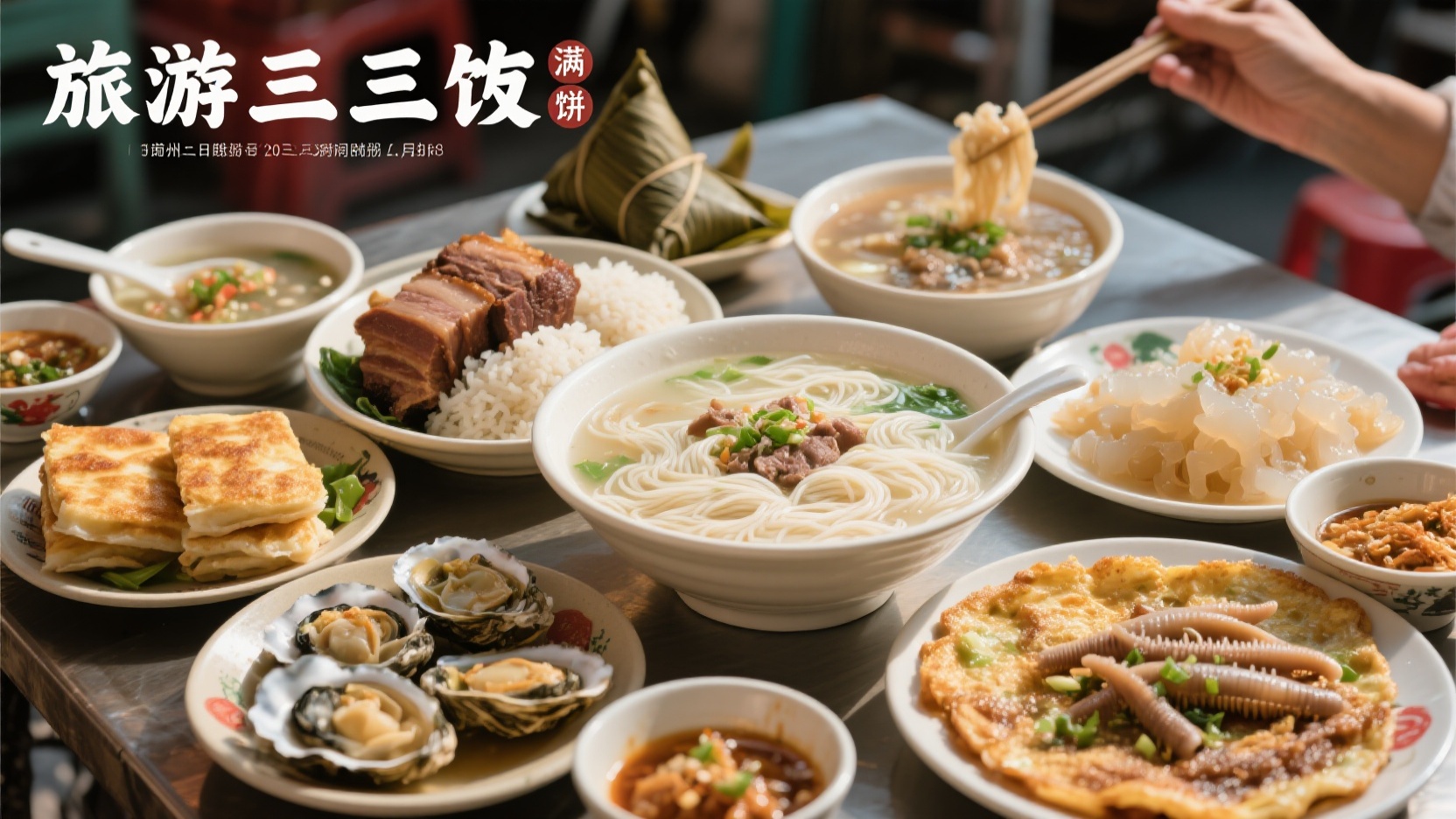 Quanzhou people's three meals a day | From morning rice noodle soup to late-night street food stalls