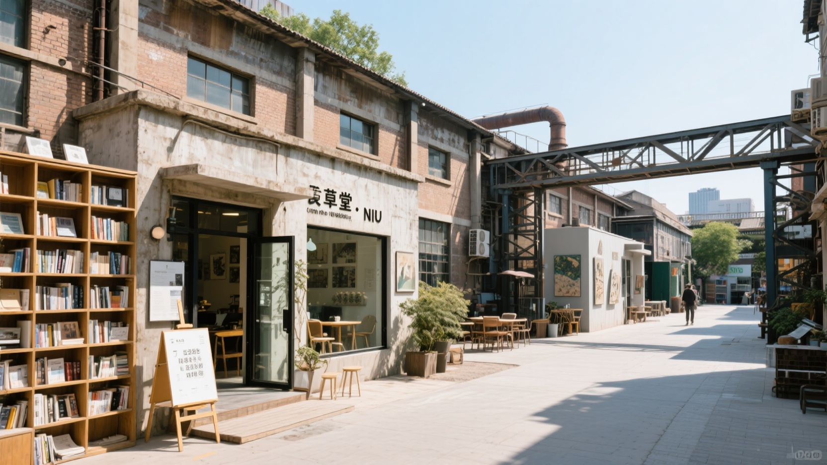 Zhuangli's Spiritual Corner: Urban Strolls Through Old Factories, Independent Bookstores, and Community Cafes