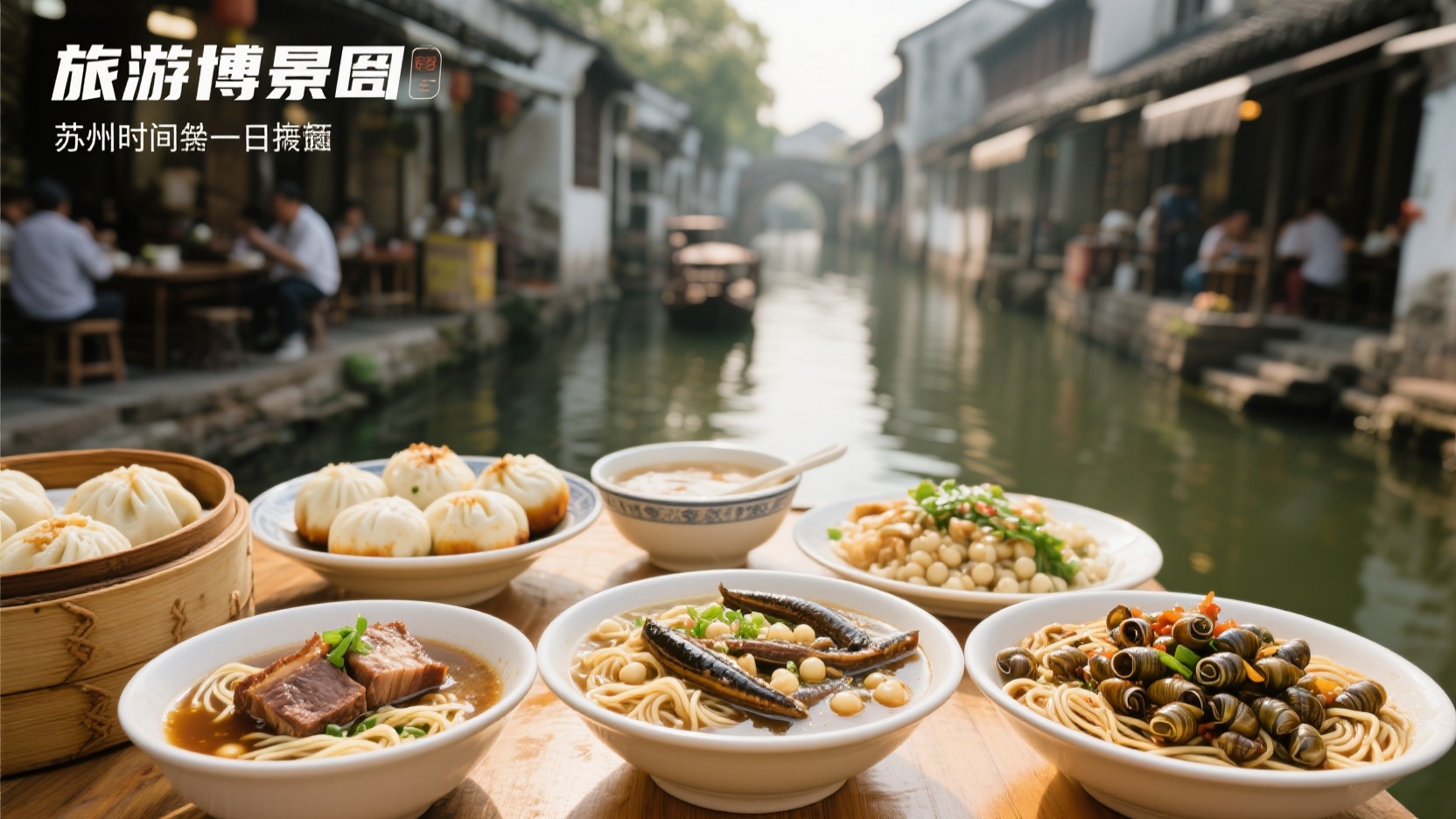 Comidas cotidianas de los habitantes de Suzhou: 7 platos, desde los restaurantes de fideos por la mañana hasta los puestos de cordero por la noche.